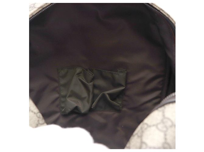 Gucci Interlocking Canvas Backpack A/Brown - view 17