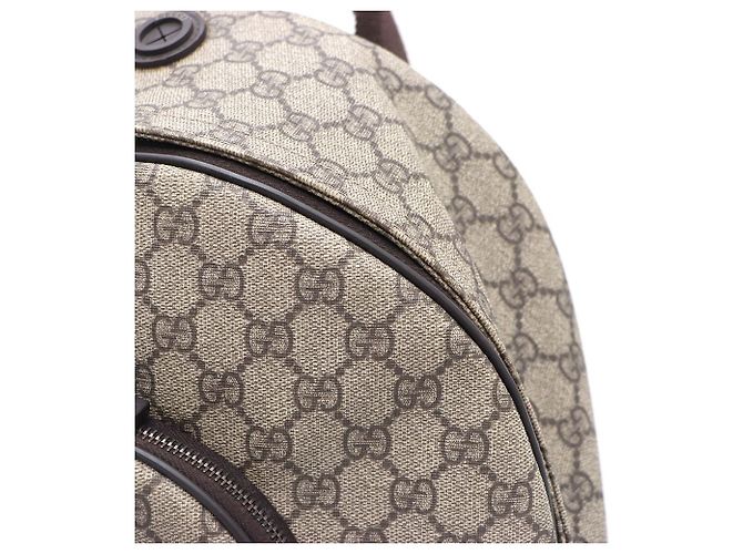 Gucci Interlocking Canvas Backpack A/Brown - view 5