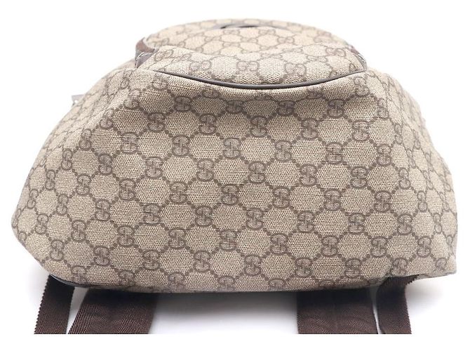 Gucci Interlocking Canvas Backpack A/Brown - view 7