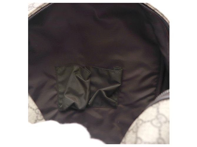 Gucci Interlocking Canvas Backpack A/Brown - view 8