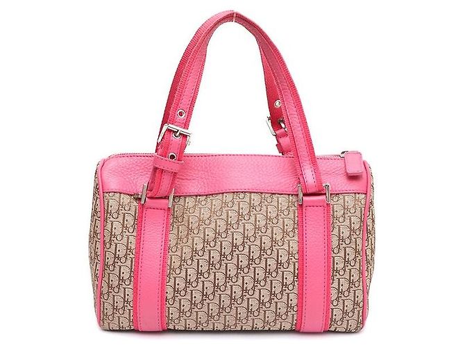 Borsa Boston Mini e Tote Oblique Diorissimo Marrone - vista 3