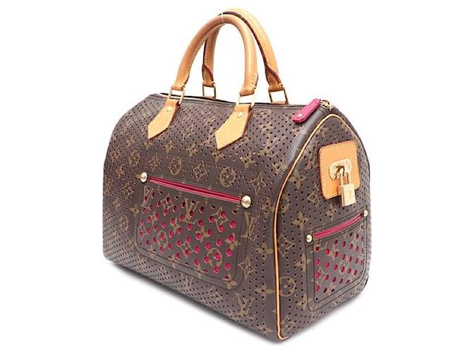 Louis Vuitton Monogram Canvas Perf Speedy Tote Bag Mehrfarben - Ansicht 3