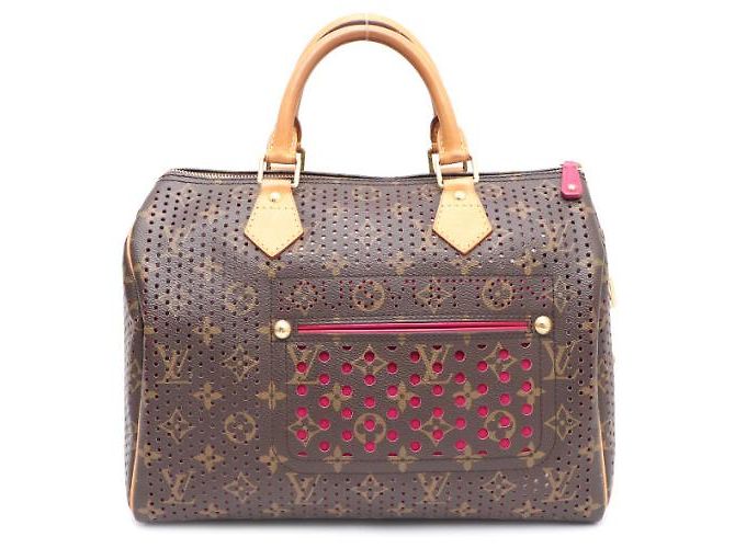 Louis Vuitton Monogram Canvas Perf Speedy Tote Bag Mehrfarben - Ansicht 9