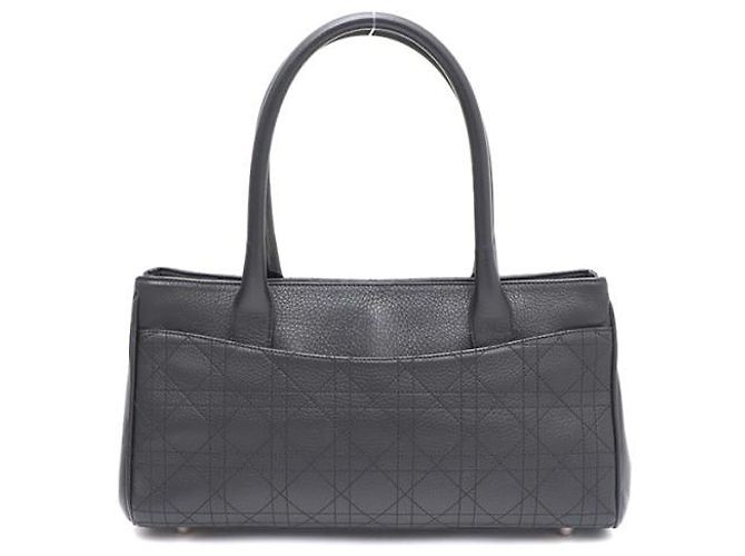 Dior Sac Tote e Bolsa de Ombro com Fivela Cannage Preto - vista 13