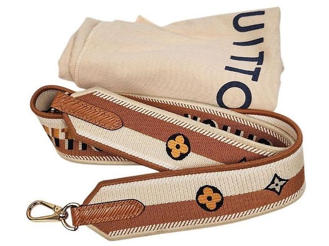 Louis Vuitton Borsa a Spalla Epi Twist MM Marrone - vista 8