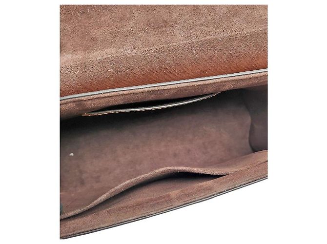 Louis Vuitton Borsa a Spalla Epi Twist MM Marrone - vista 9