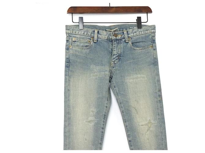 Saint Laurent Vaqueros Multi-Disdotte Denim Blue-Washed para mujer Azul - vista 2