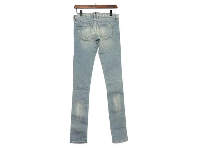Saint Laurent Vaqueros Multi-Disdotte Denim Blue-Washed para mujer Azul - vista 4