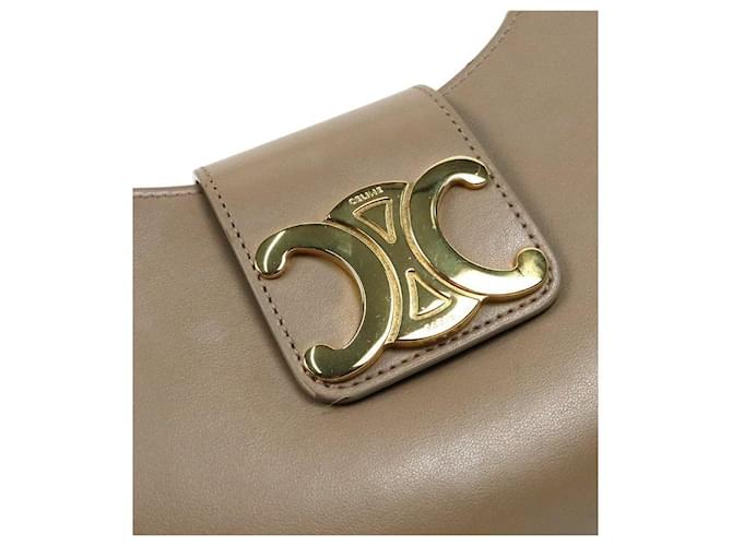Céline Borsa a tracolla hobo Ava Triomphe marrone - vista 7