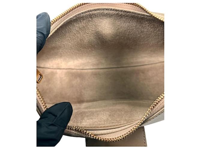 Céline Borsa a tracolla hobo Ava Triomphe marrone - vista 9