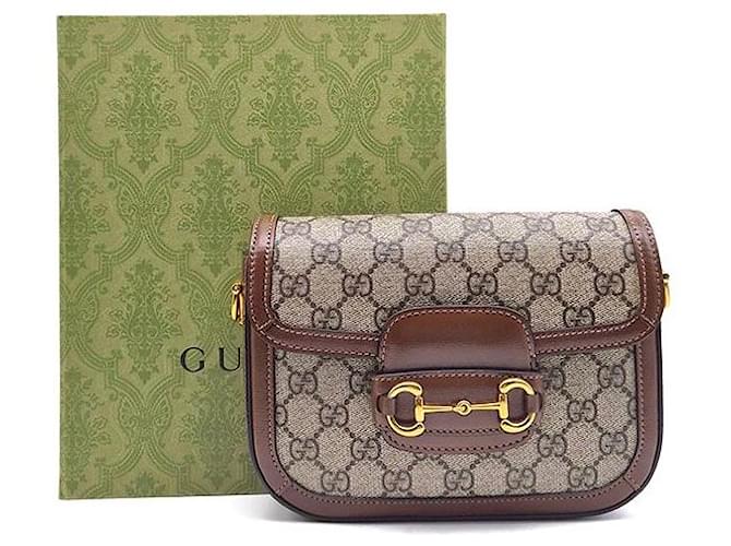 Horsebit 1955 Gucci Mini borsa a tracolla Horsebit Multicolore - vista 8