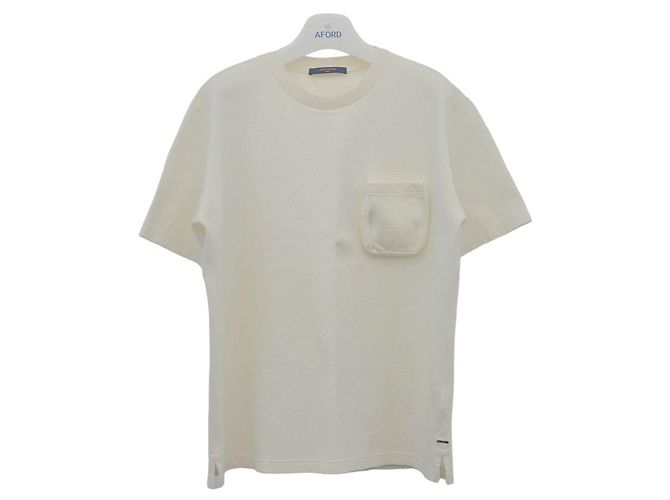 Louis Vuitton Monogramm Pocket T-Shirt Weiß - Ansicht 4