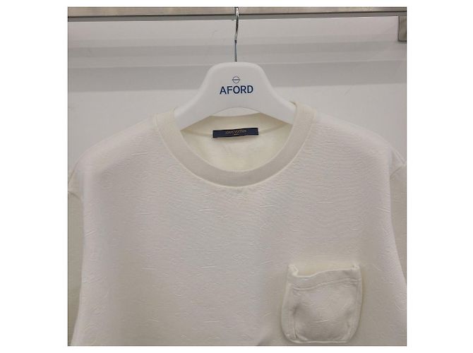 Louis Vuitton Monogramm Pocket T-Shirt Weiß - Ansicht 5