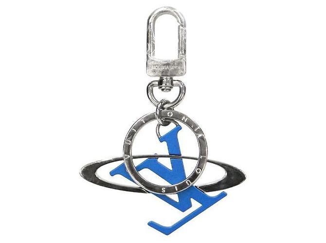 Louis Vuitton Portachiavi per borsa blu - vista 2