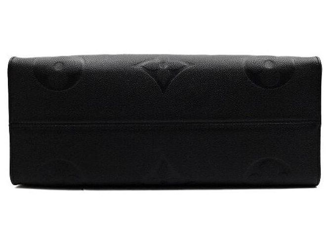Louis Vuitton Borsa Tote OnTheGo GM Monogram Empreinte Nero - vista 6