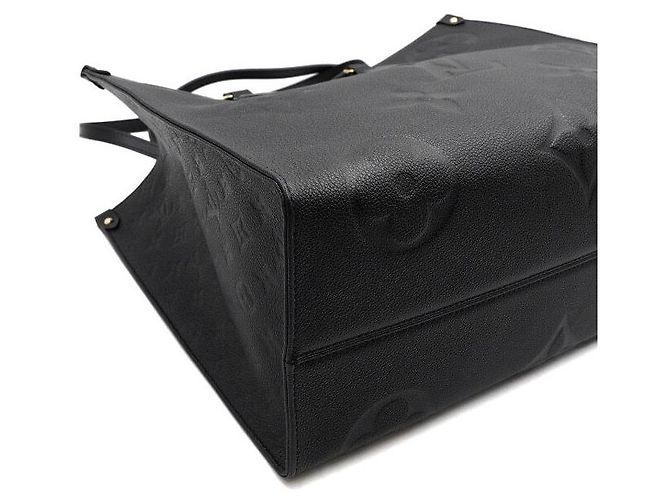Louis Vuitton Borsa Tote OnTheGo GM Monogram Empreinte Nero - vista 7