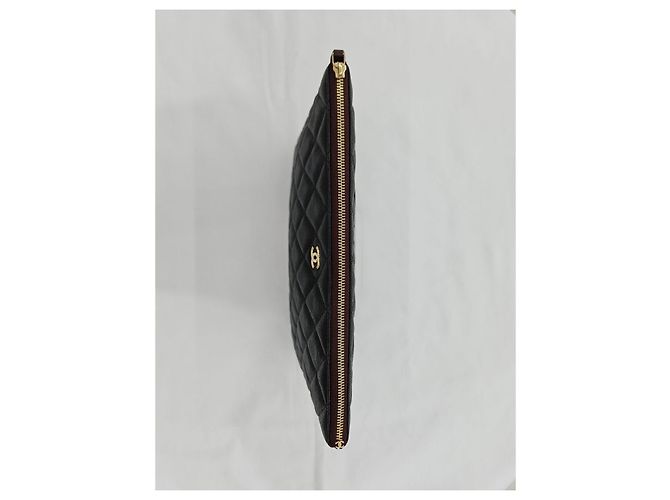 Chanel Bolso de mano Caviar Medium Gold Series Negro - vista 11