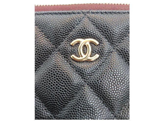 Chanel Bolso de mano Caviar Medium Gold Series Negro - vista 19