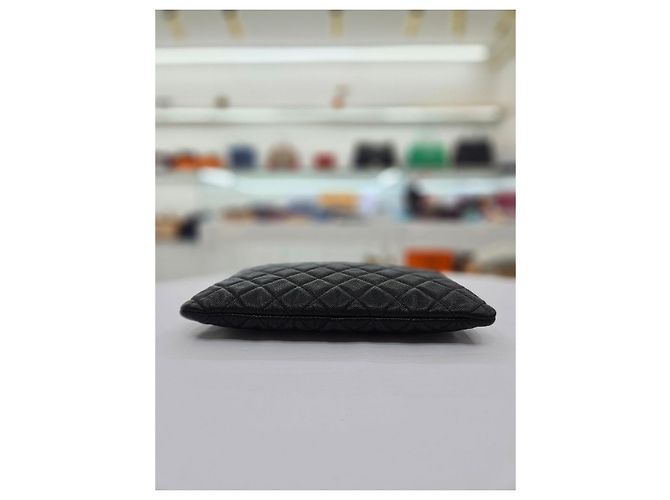 Chanel Bolso de mano Caviar Medium Gold Series Negro - vista 7