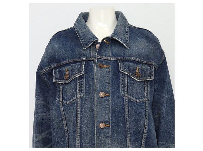 Céline Chaqueta vaquera Blue Moonlight Wash Azul - vista 2