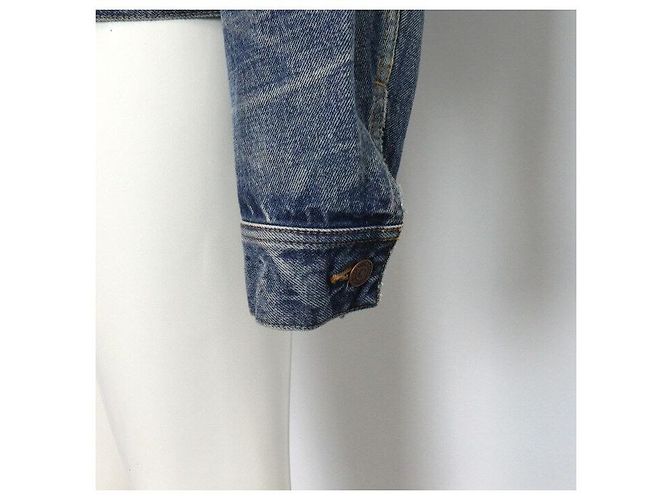 Céline Chaqueta vaquera Blue Moonlight Wash Azul - vista 3