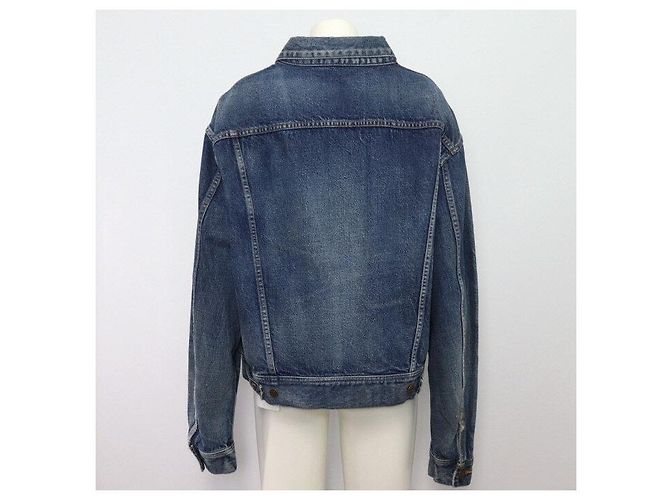 Céline Chaqueta vaquera Blue Moonlight Wash Azul - vista 4