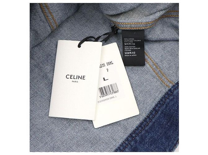 Céline Chaqueta vaquera Blue Moonlight Wash Azul - vista 6