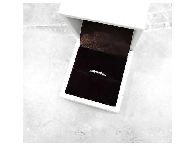 Tiffany & Co Diamant Platin Elsa Peretti Ring Band Größe - Ansicht 6