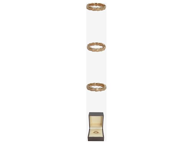 Bulgari Serpenti Viper Ring Größe Roségold Pink - Ansicht 2