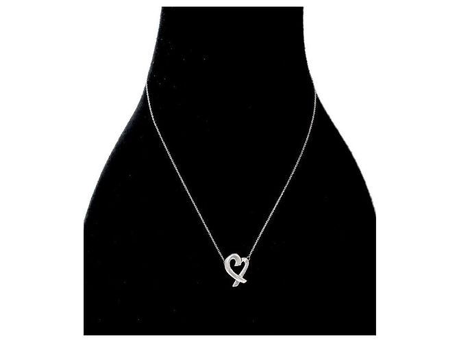 Tiffany & Co Collar de plata Loving Heart - vista 5