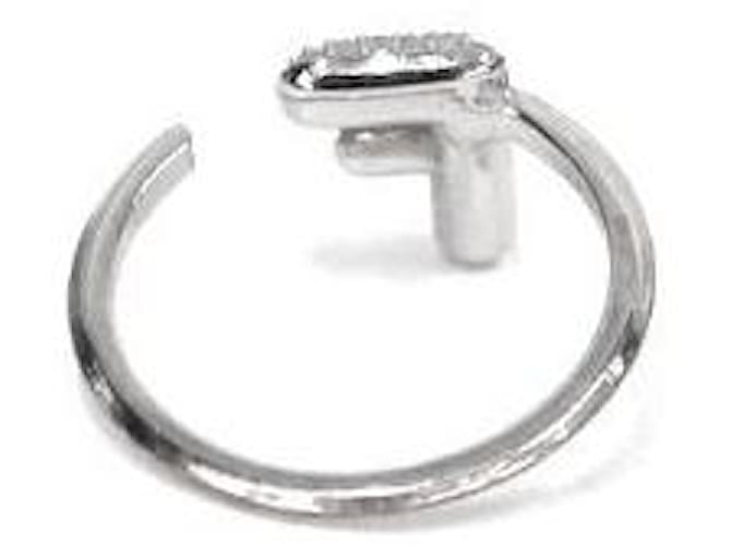 Fendi Anello in argento cubico - vista 3