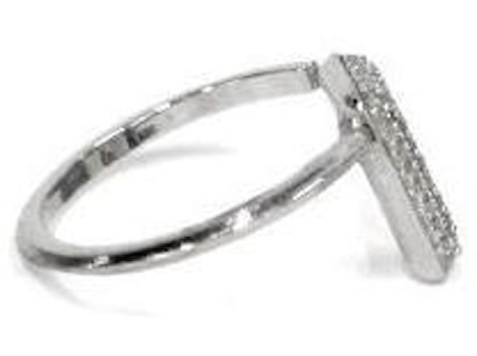 Fendi Anello in argento cubico - vista 4