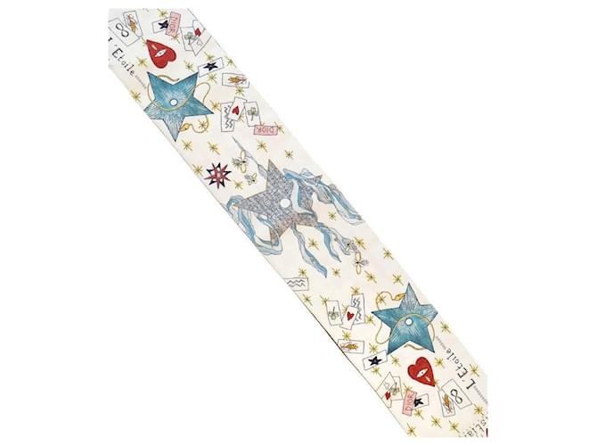 Dior Tarot Misha Schal Blau - Ansicht 3