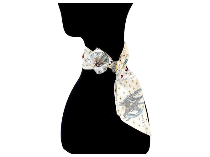 Dior Tarot Misha Schal Blau - Ansicht 5