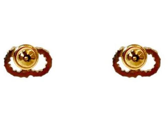 Dior Pearl Claire Rune Gold Earrings - view 3