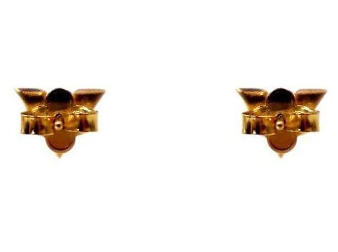 Louis Vuitton Essential Gold Ohrringe Golden - Ansicht 3