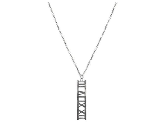 Tiffany & Co Collana Atlas Bar Silver Argento - vista 2