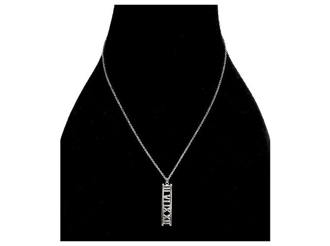 Tiffany & Co Collana Atlas Bar Silver Argento - vista 5
