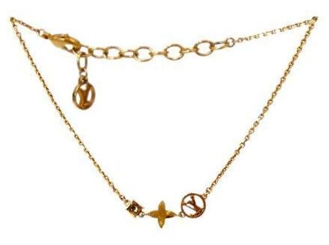 Louis Vuitton Bracciale Petite Louis Gold D'oro - vista 2