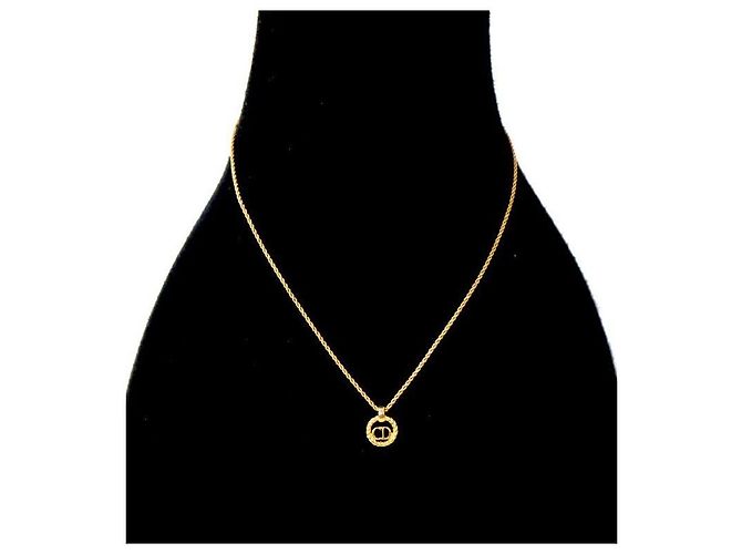 Dior Runde CD Gold Halskette - Ansicht 5