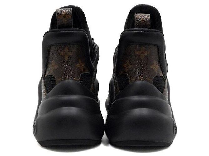 Louis Vuitton Sneakers Archlight con monogramma nero da uomo - vista 7