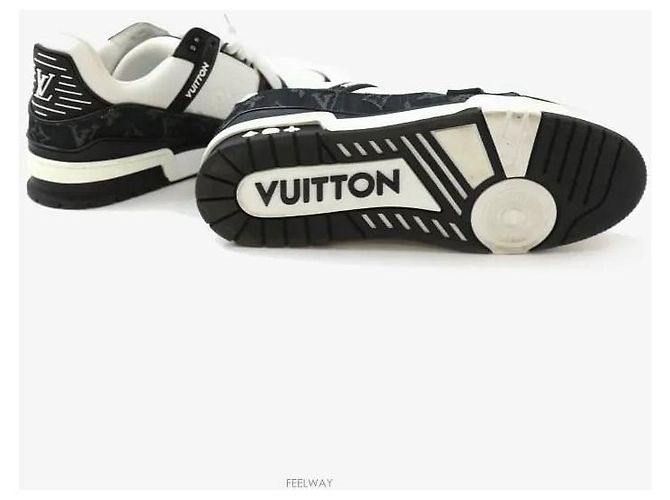 Louis Vuitton Trainer Sneaker Schwarz Größe - Ansicht 5