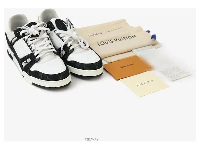 Louis Vuitton Trainer Sneaker Schwarz Größe - Ansicht 8