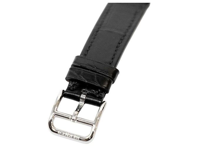 Hermès Quarz-Uhr mit Stundenanzeige Weiß - Ansicht 11