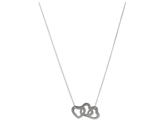 Tiffany & Co Collar Triple Open Heart en Plata - vista 2