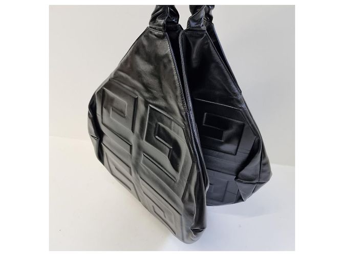 Givenchy Bolsa de ombro grande em couro - vista 7