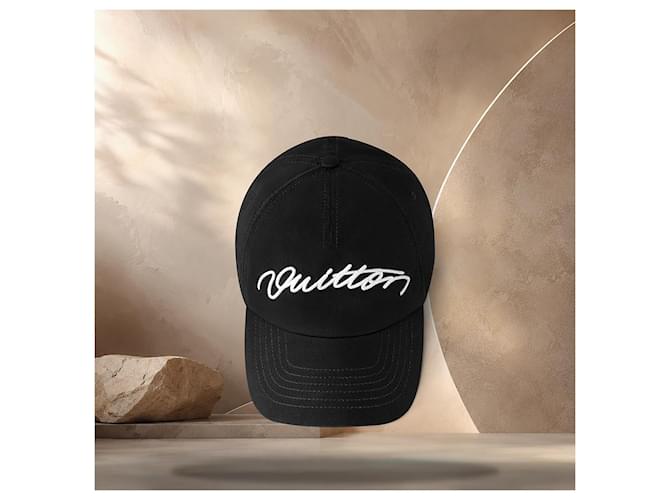 Louis Vuitton Signature Cap Black Schwarz - Ansicht 4