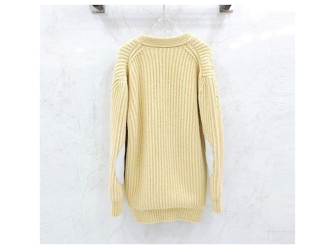Bottega Veneta Schwerer Wollstrickjacke in Sherbet - Ansicht 2