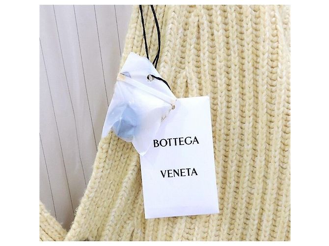 Bottega Veneta Schwerer Wollstrickjacke in Sherbet - Ansicht 5