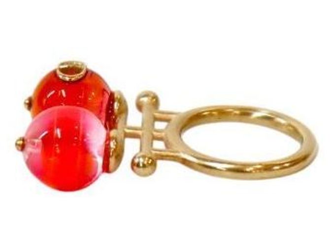 Dior Doppelperlen-Ring Sorbet Gold - Ansicht 2